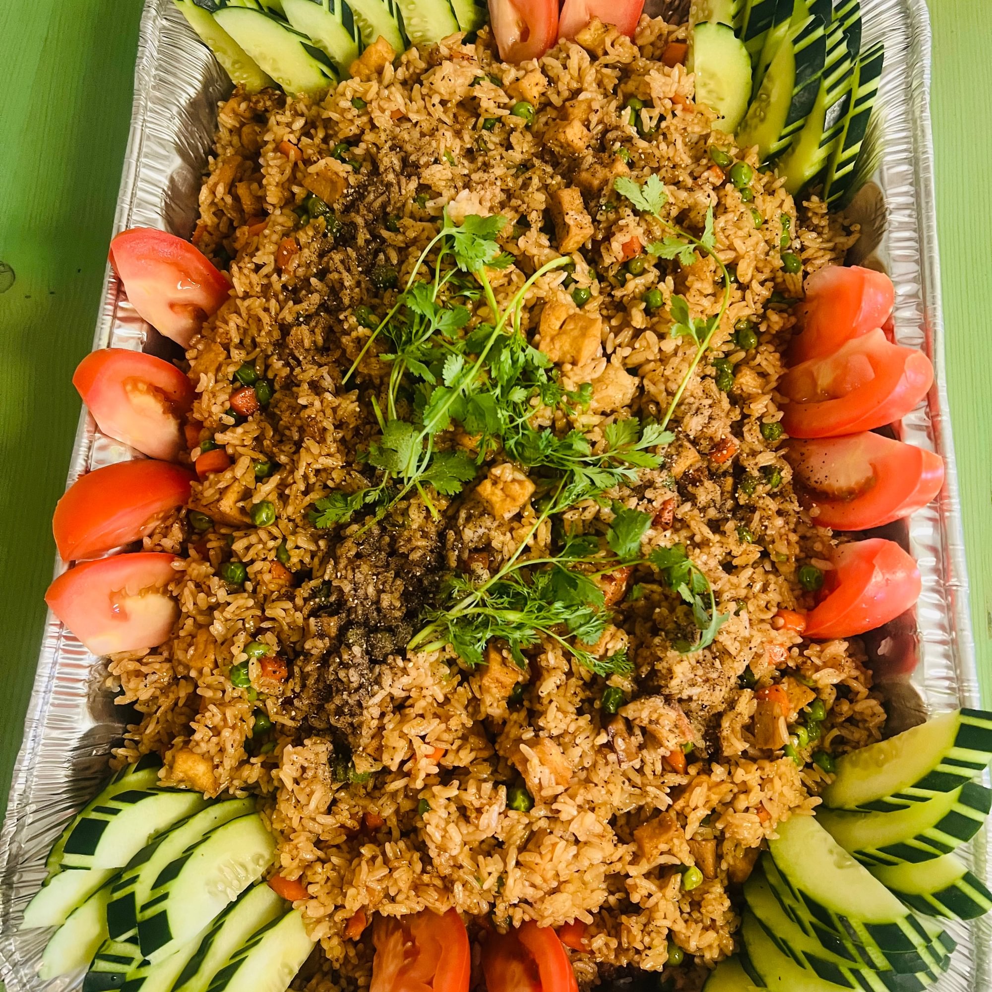 T2. Fried Rice S/L (tray Cơm Chiên)