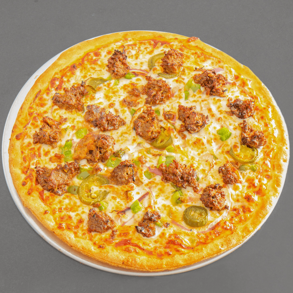 Beef Kebab Pizza