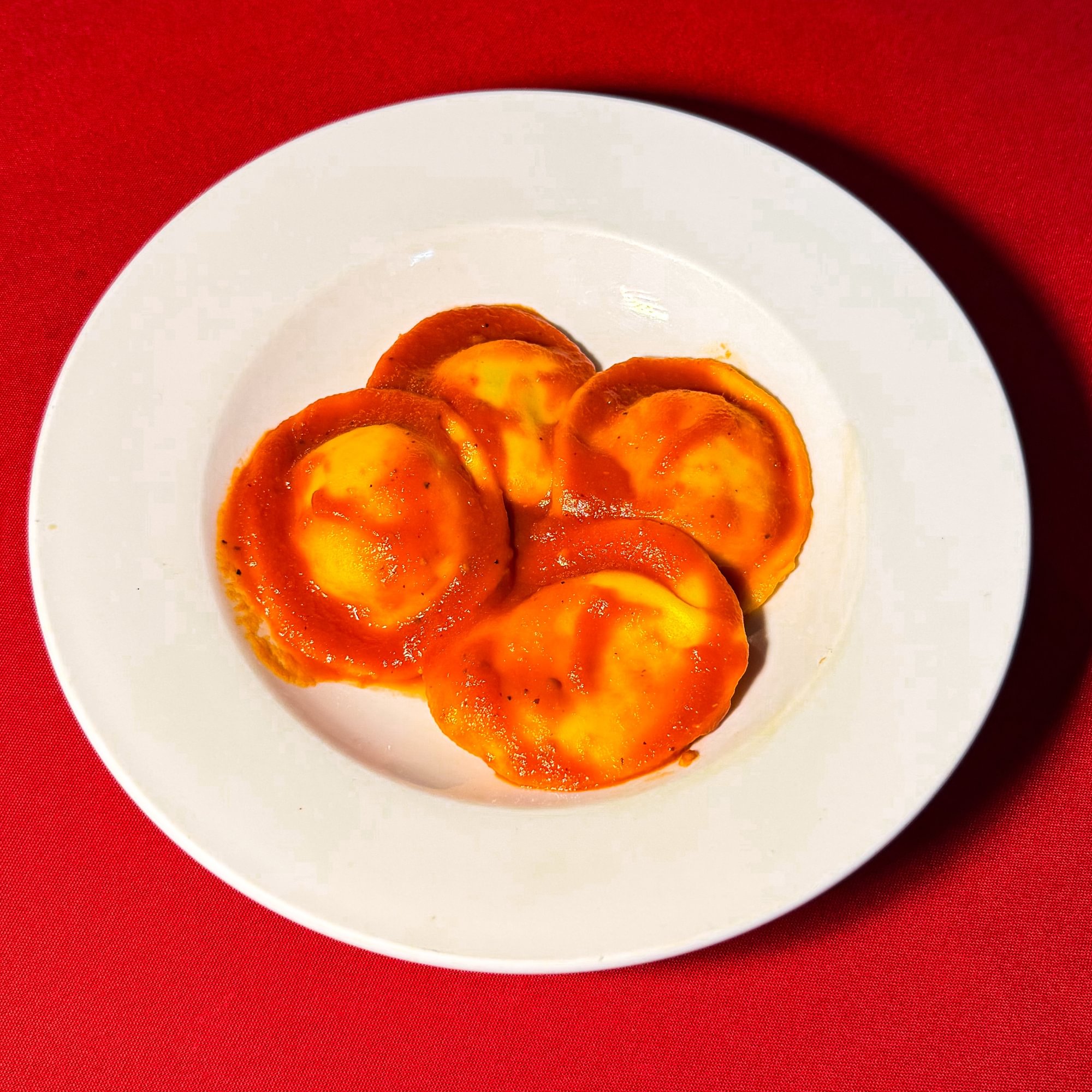 Kids Cheese Ravioli
