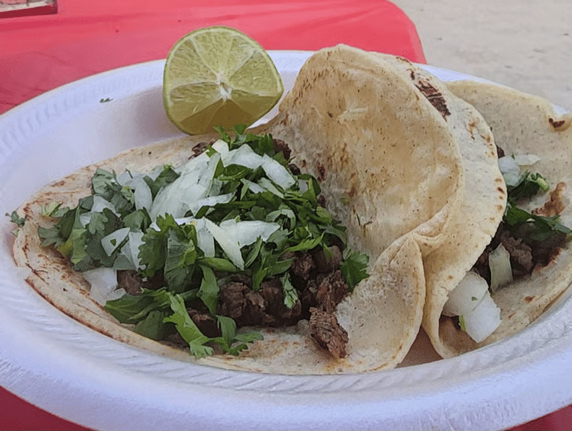 Large Flour Tacos | Tacos De Harina (H)