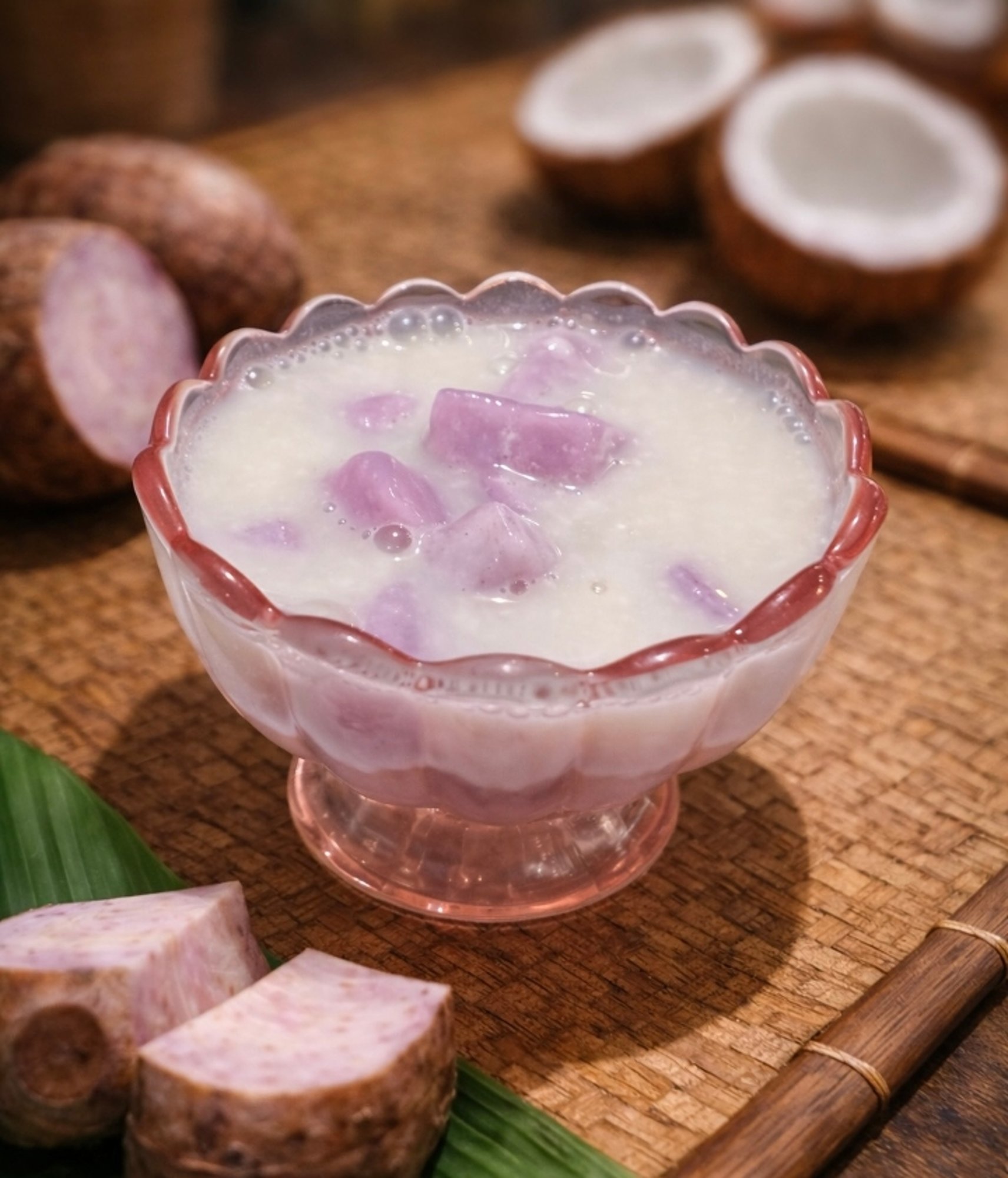Taro in Coconut Cream