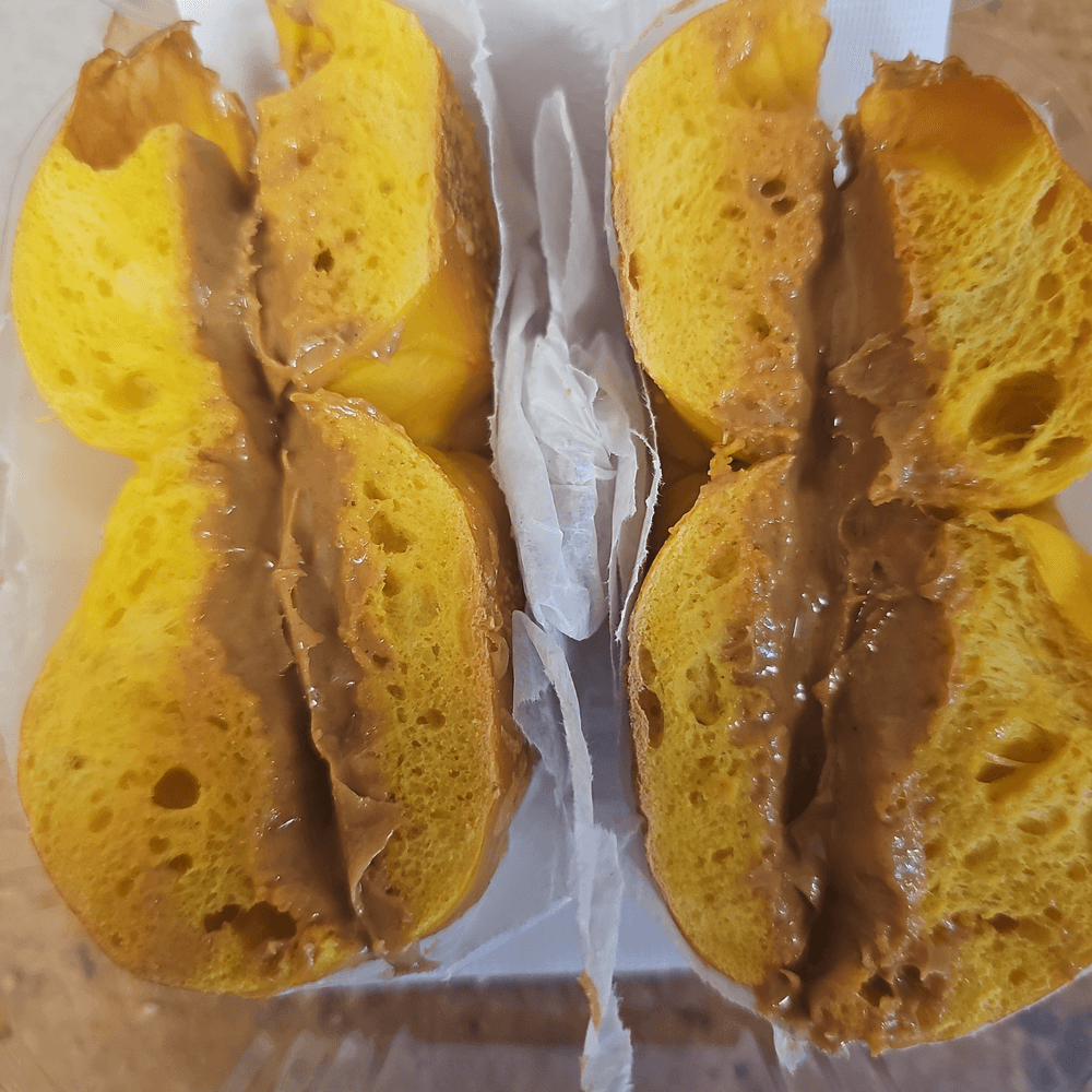 Bagel With Peanut Butter