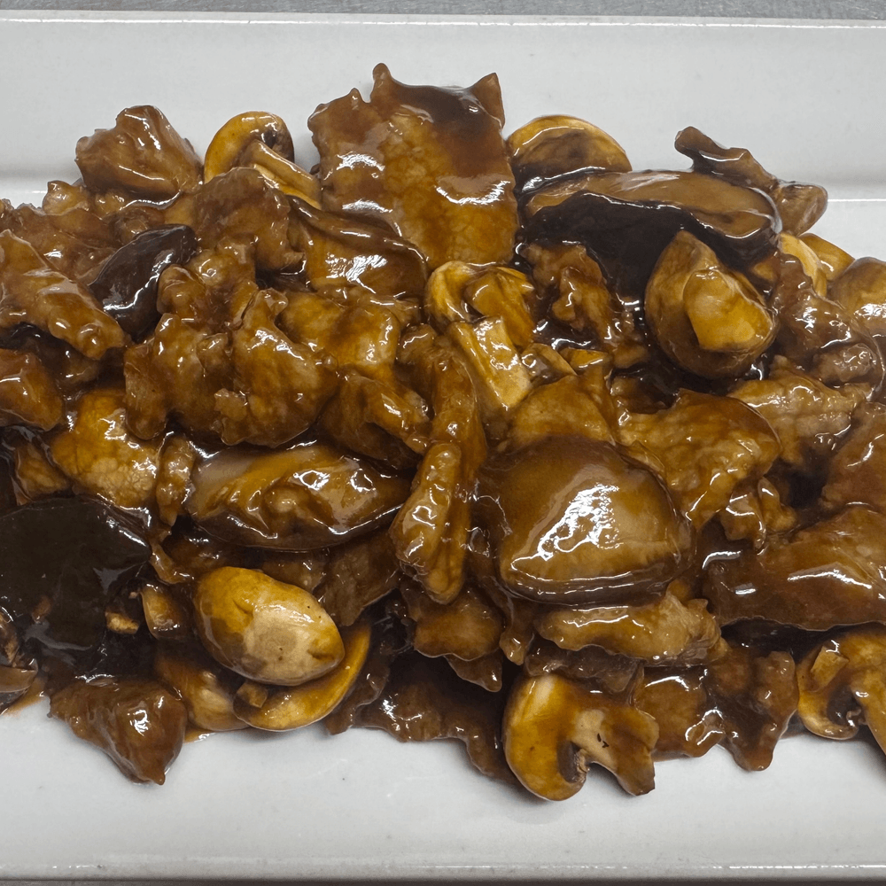 Beef with Double Mushroom