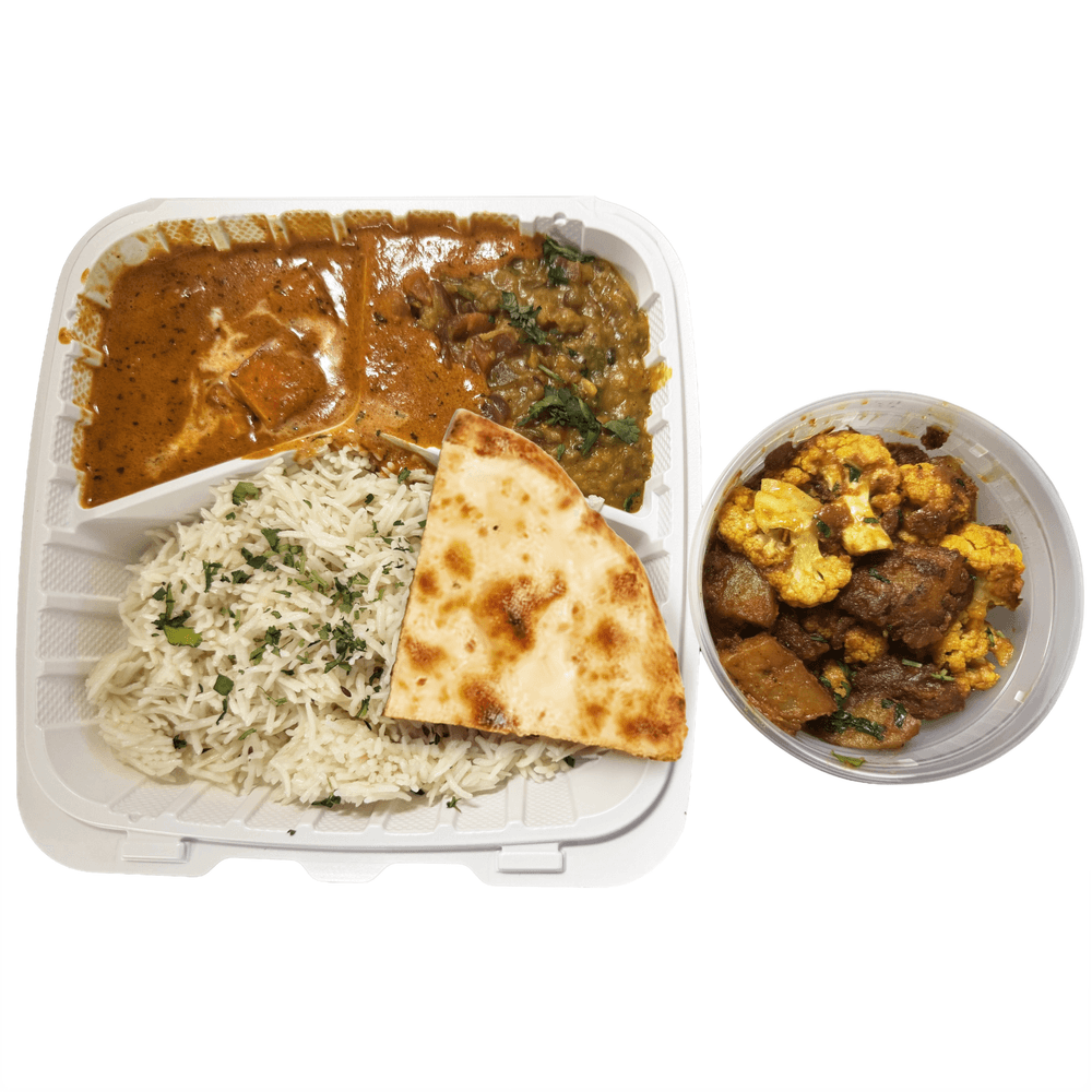 Daily Lunch Special - Veg Combo With Naan