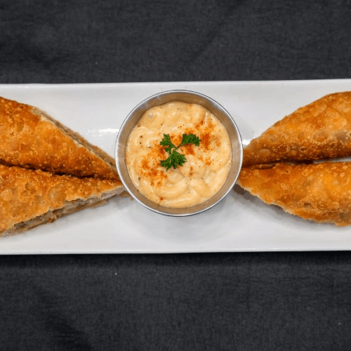 Boudin Egg Rolls