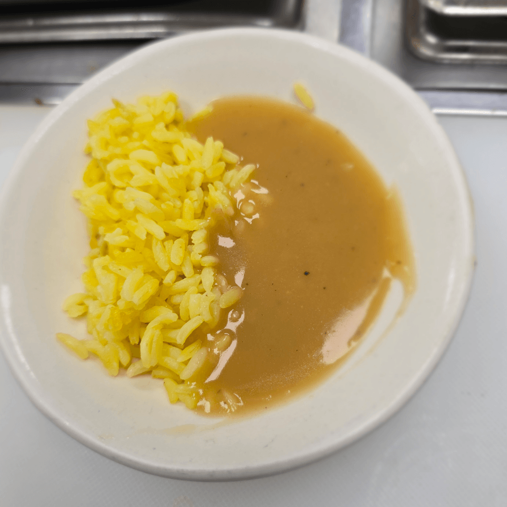 Cup of Rice & Gravy