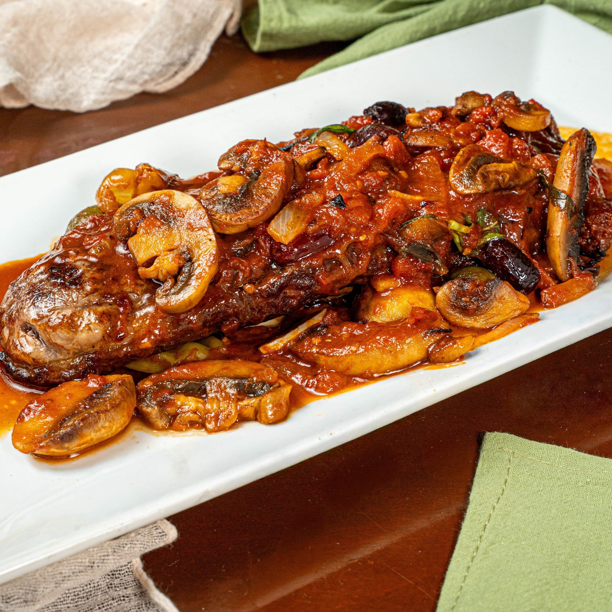 Steak Pizzaiola