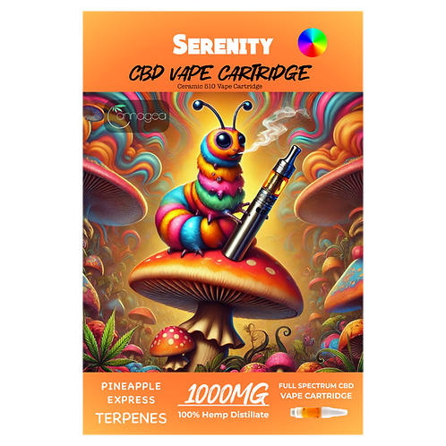 Full-Spectrum CBD Vape Cartridge – Pineapple Express Terpenes