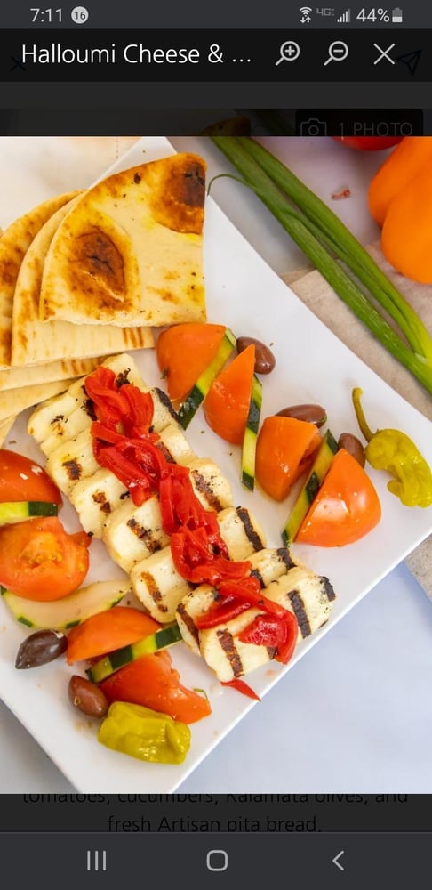 Grilled Halloumi Cheese