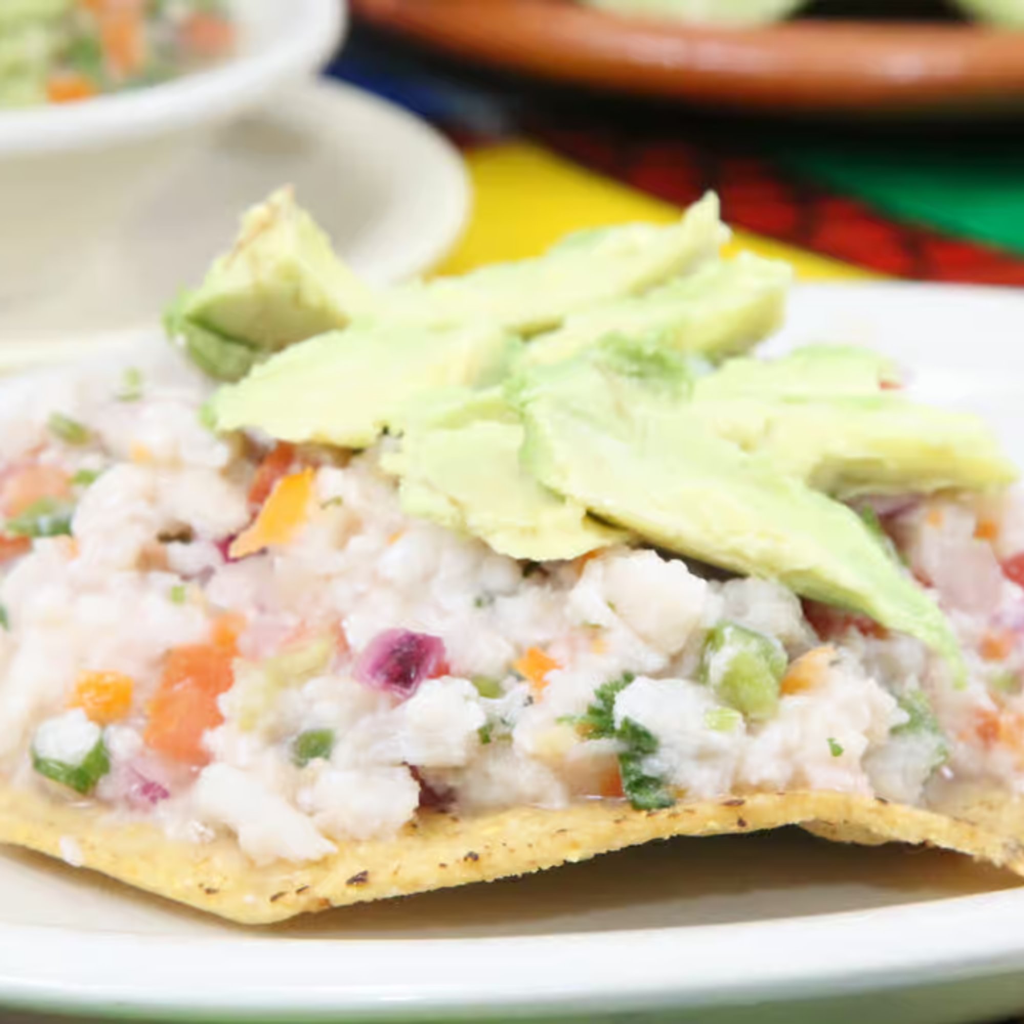 Tostada de Ceviche (Fish)