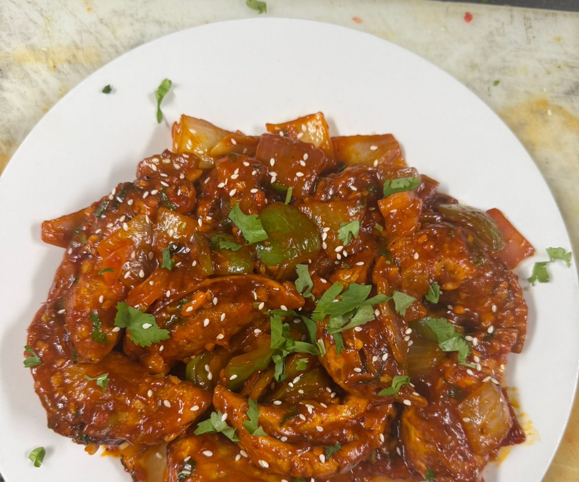 Chicken Chili Momo