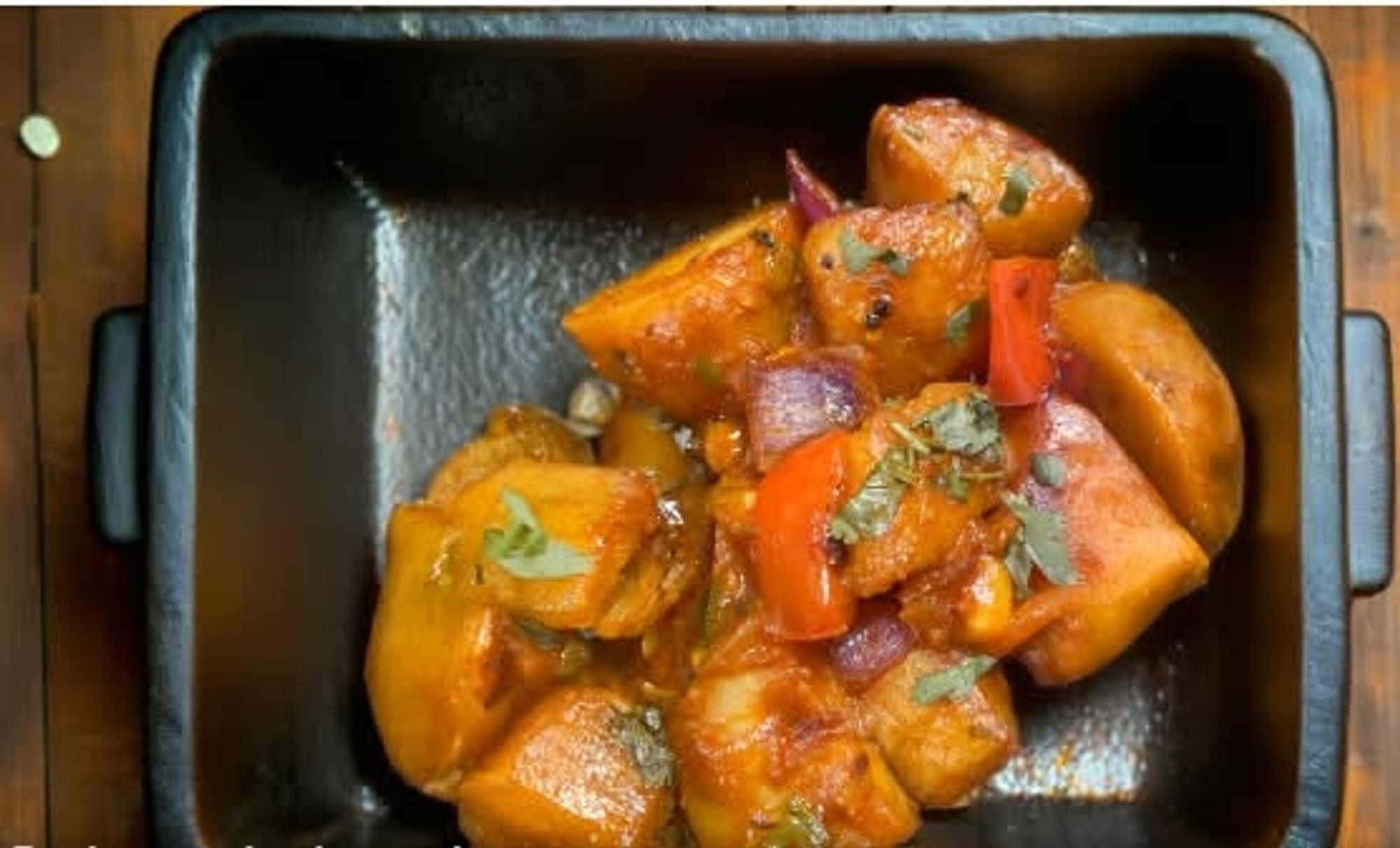 Potato Chilli (vegan)