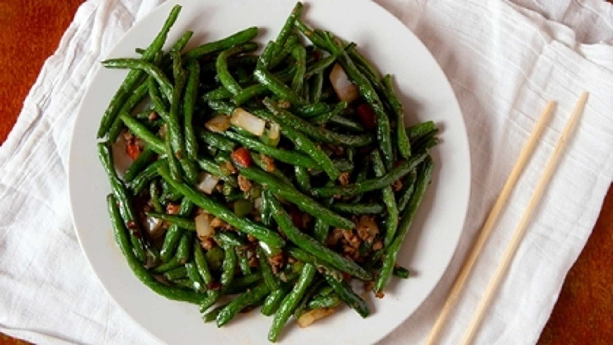 Minced Pork with String Beans