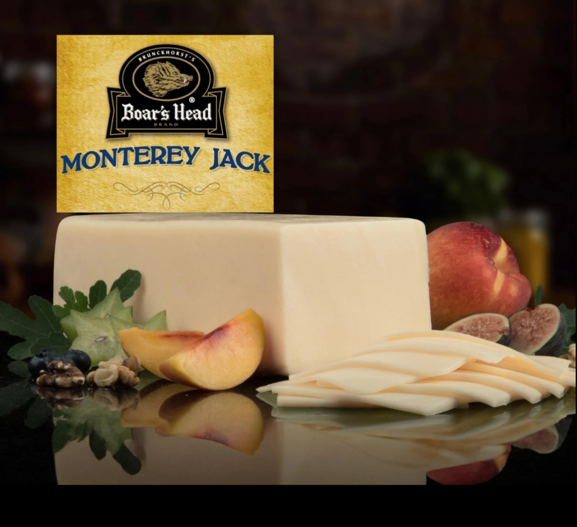 Monterey Jack Cheese (1/2 Lb)