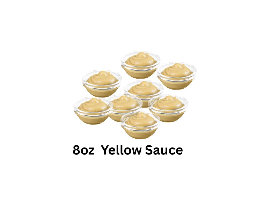 8 mini units Yellow Sauce