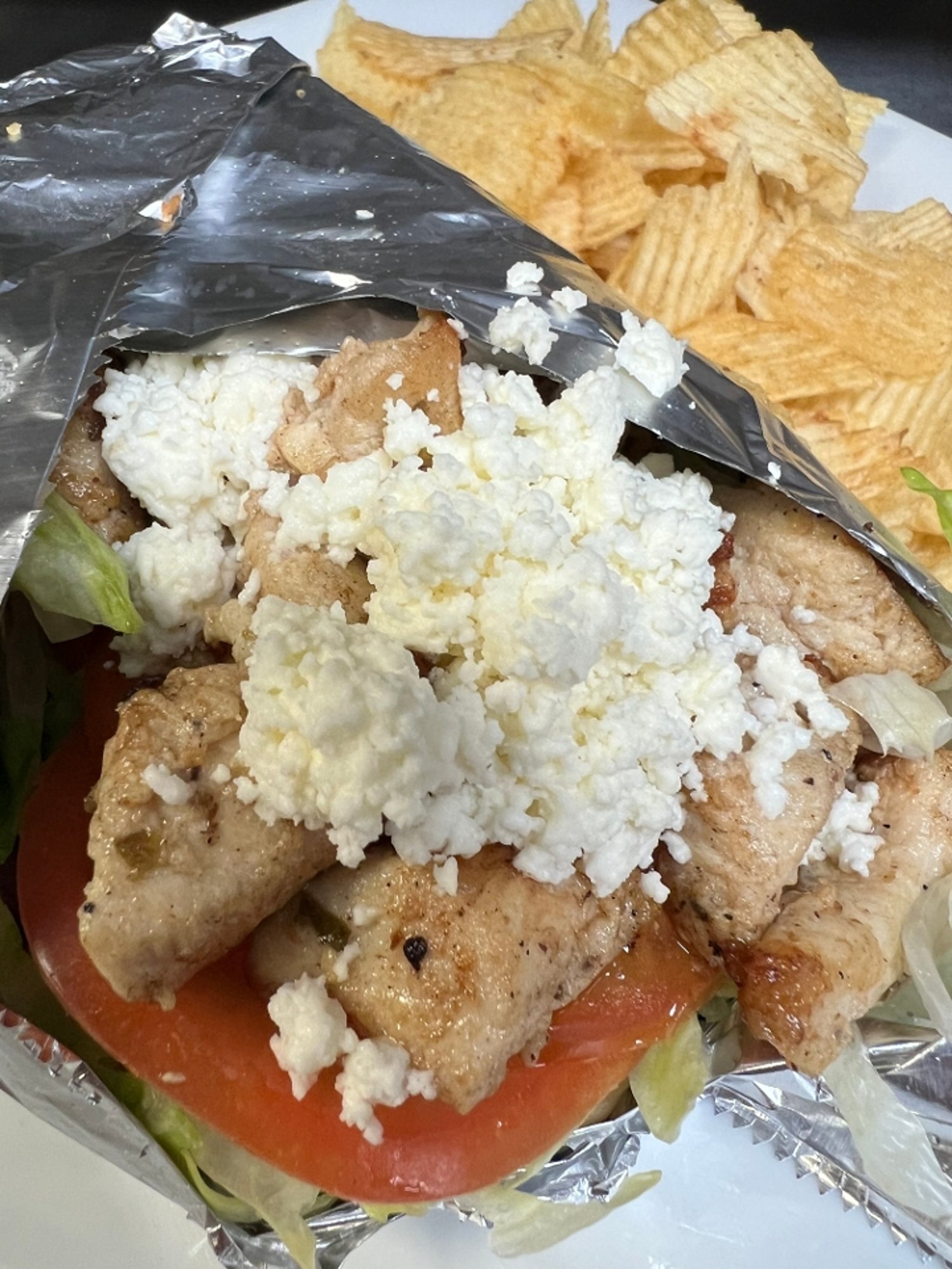 CHICKEN SOUVLAKI