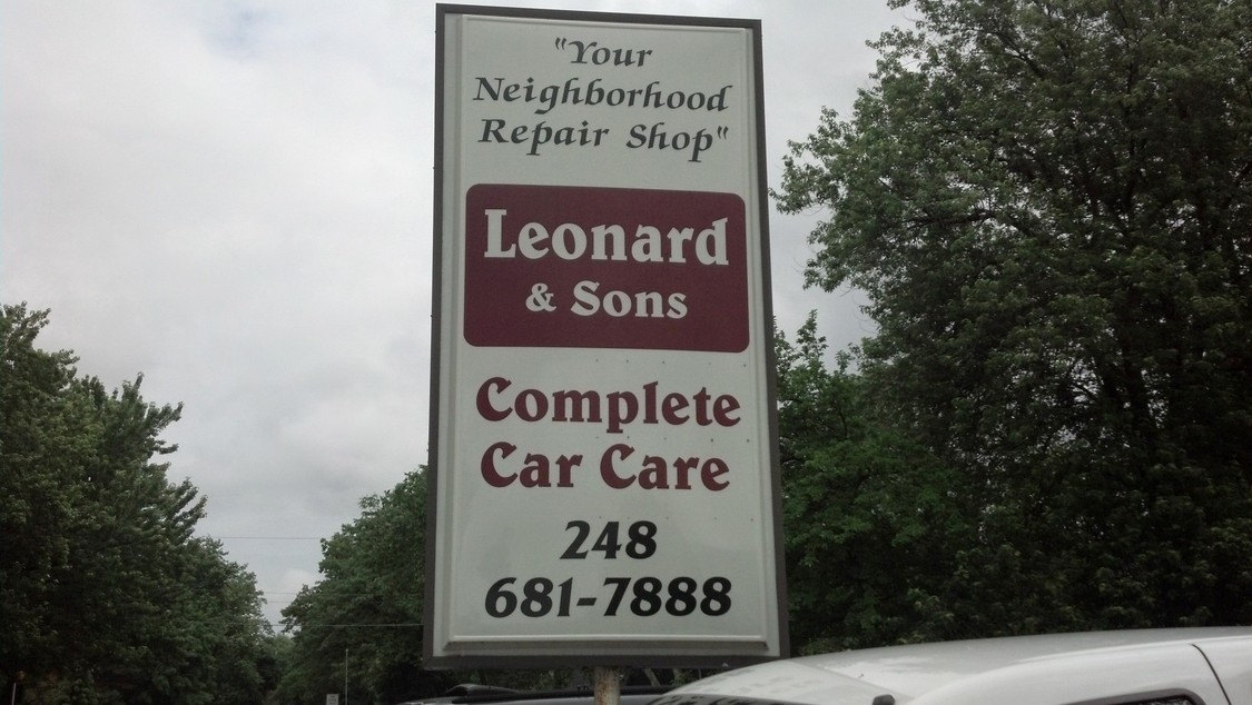 Leonard & Sons Complete Car Care Photo