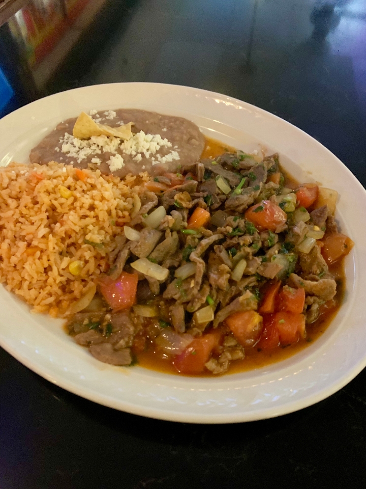Bisteck a la Mexicana