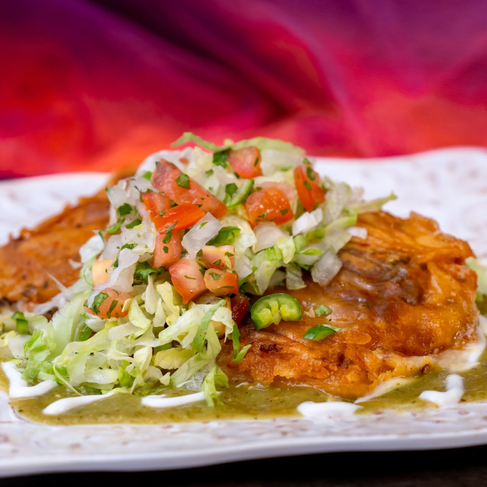 Beef & Cheese Tamale a la Plancha