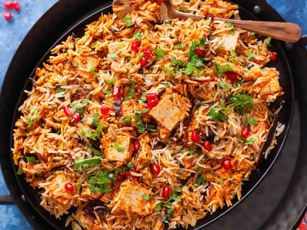 Paneer Biryani