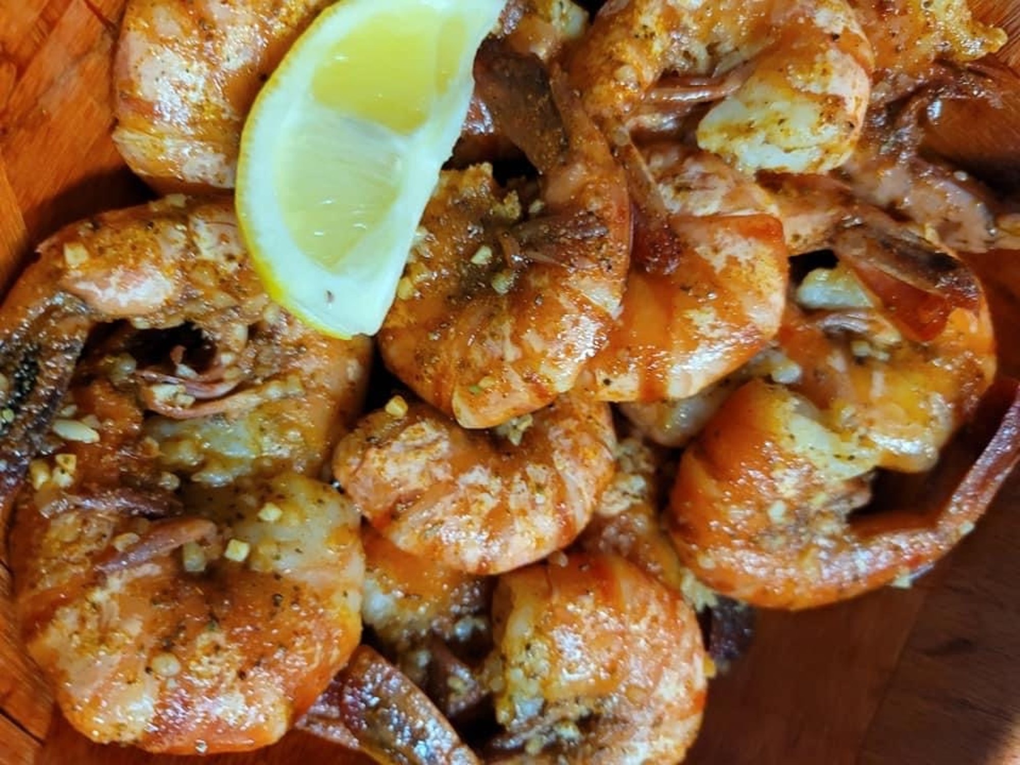 Steamed Shrimp