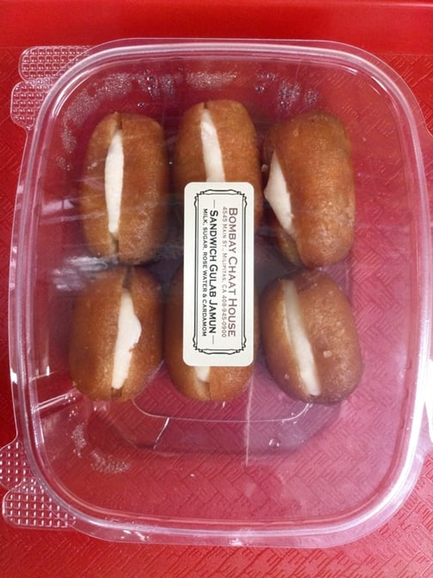 Gulab Jamun Sandwich