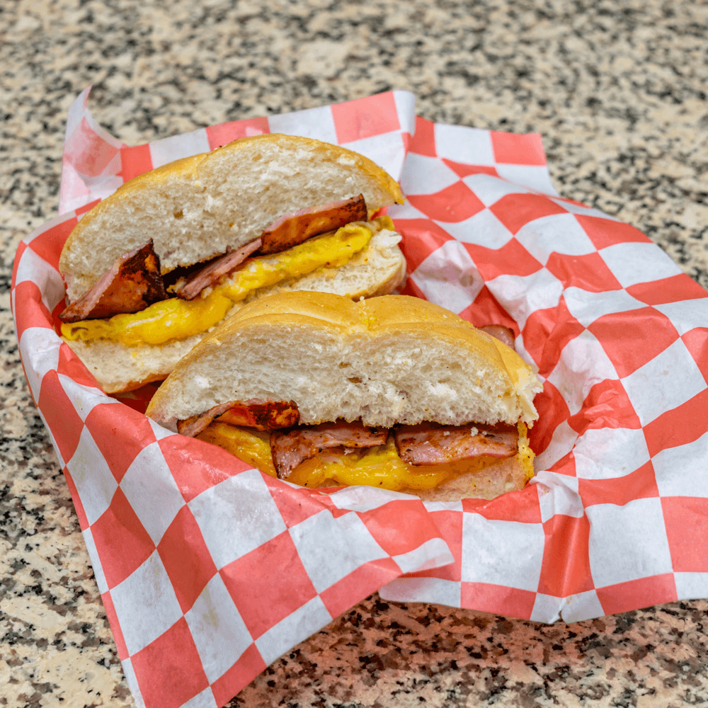 Turkey Bacon, Egg, & Cheese Sandwich