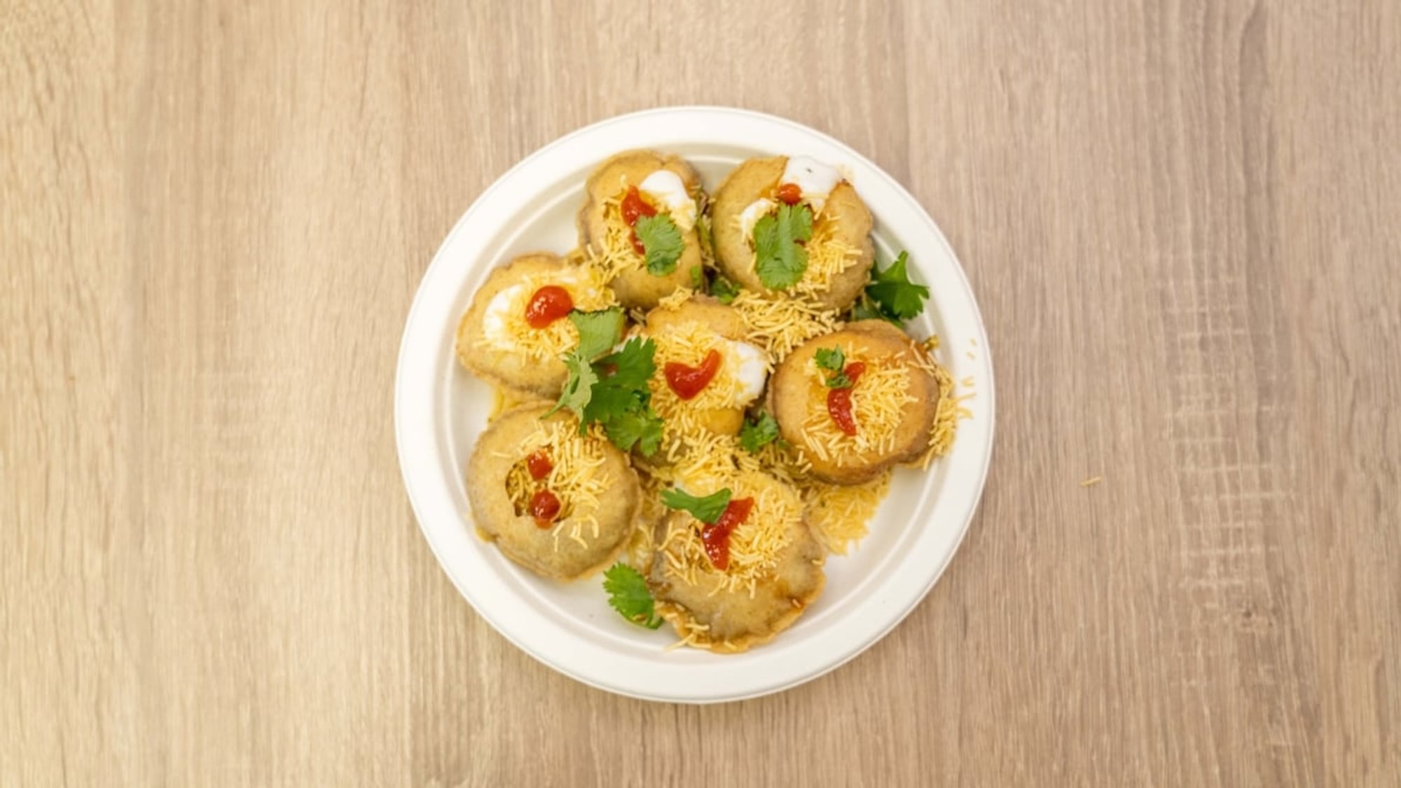 Dahi Bateta Sev Puri
