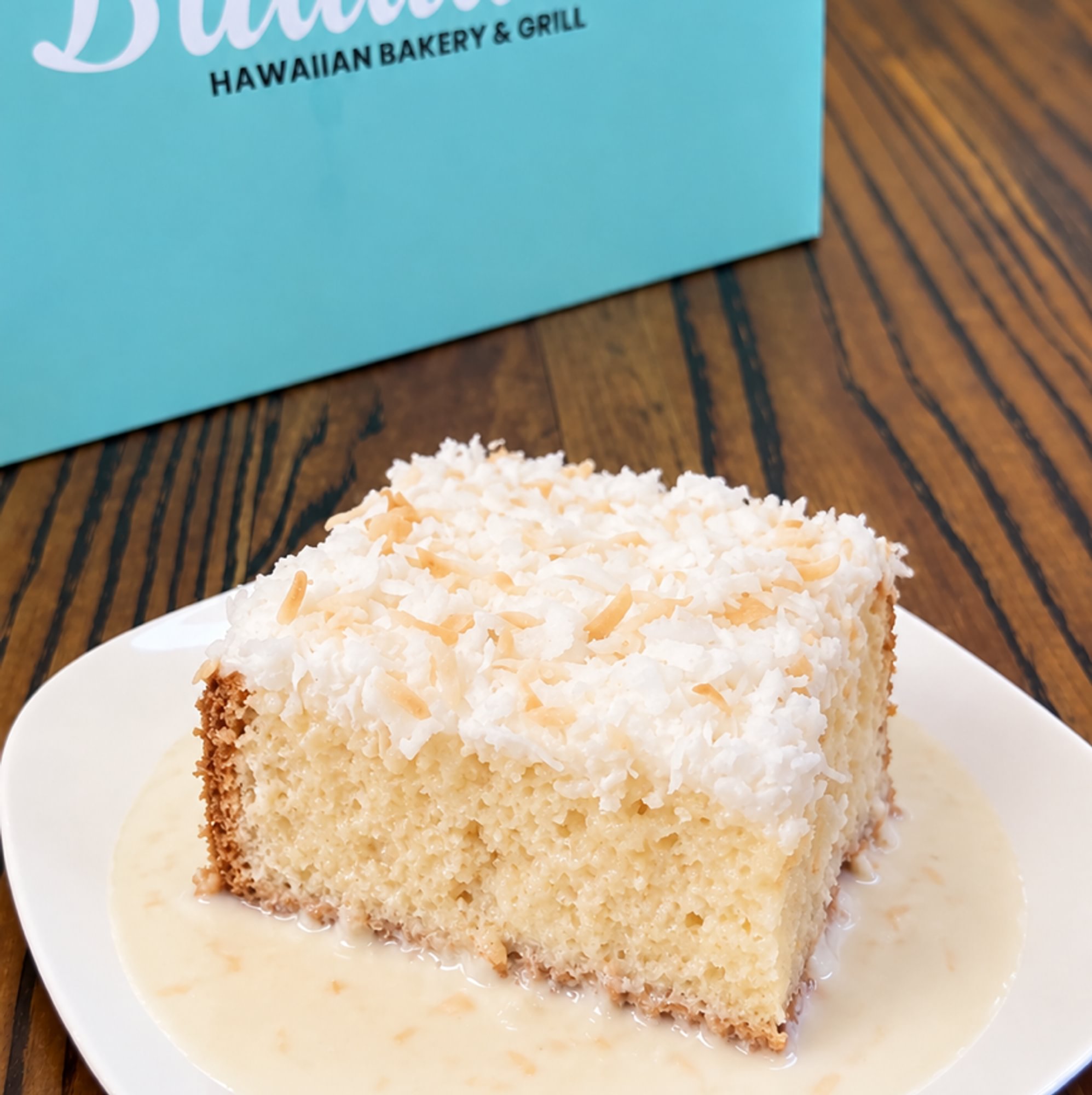 Toasted Coconut Tres Leches Cake