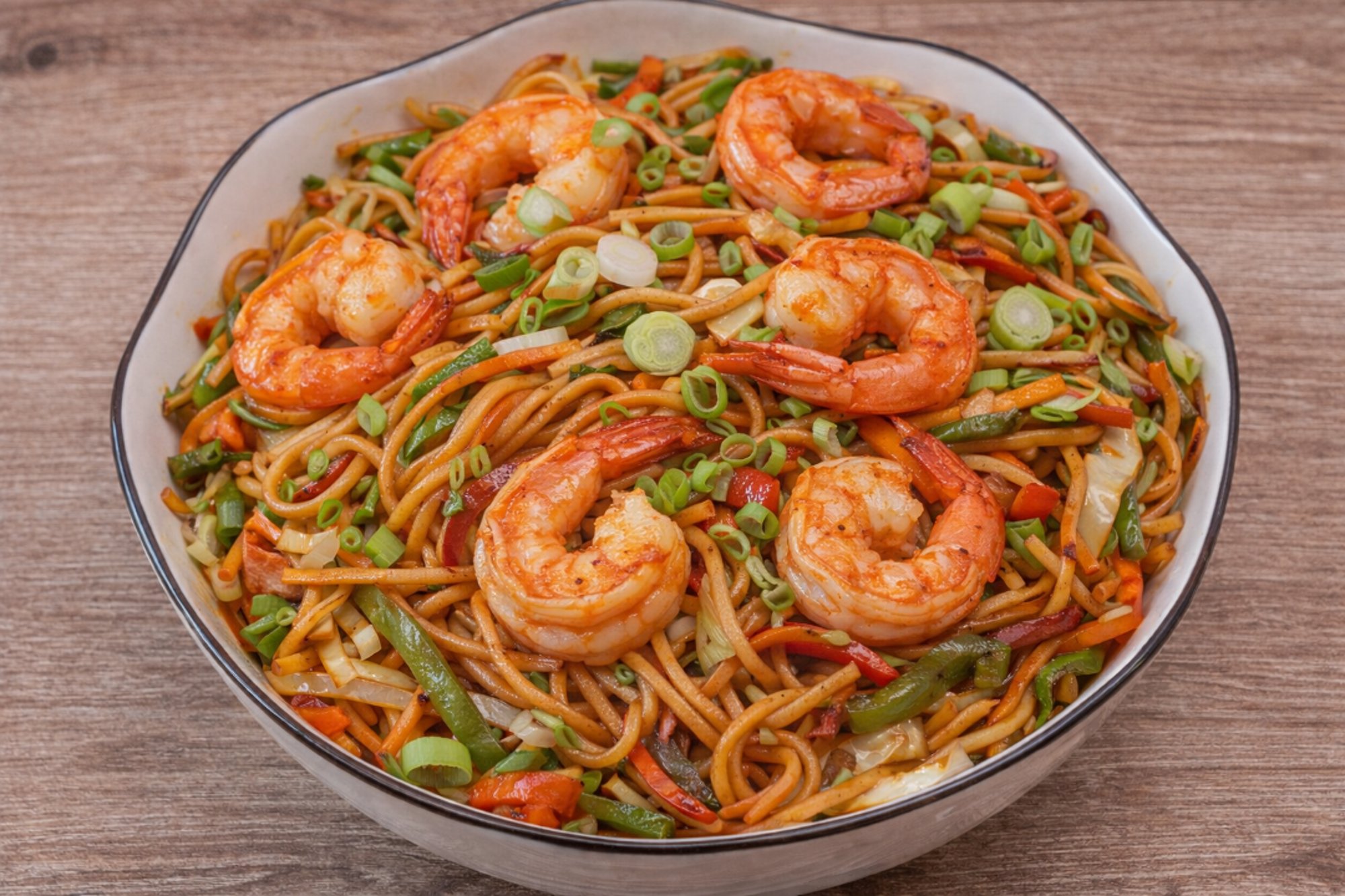Shrimp Hakka Noodles