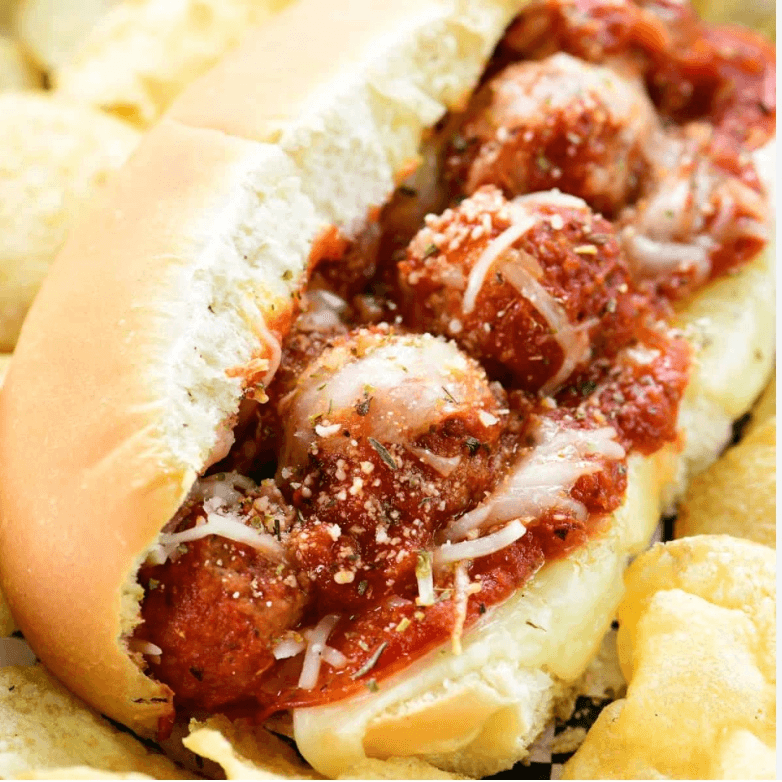 Meatball Parm Sandwich
