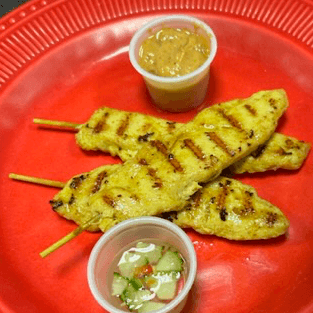 A6 Chicken Satay