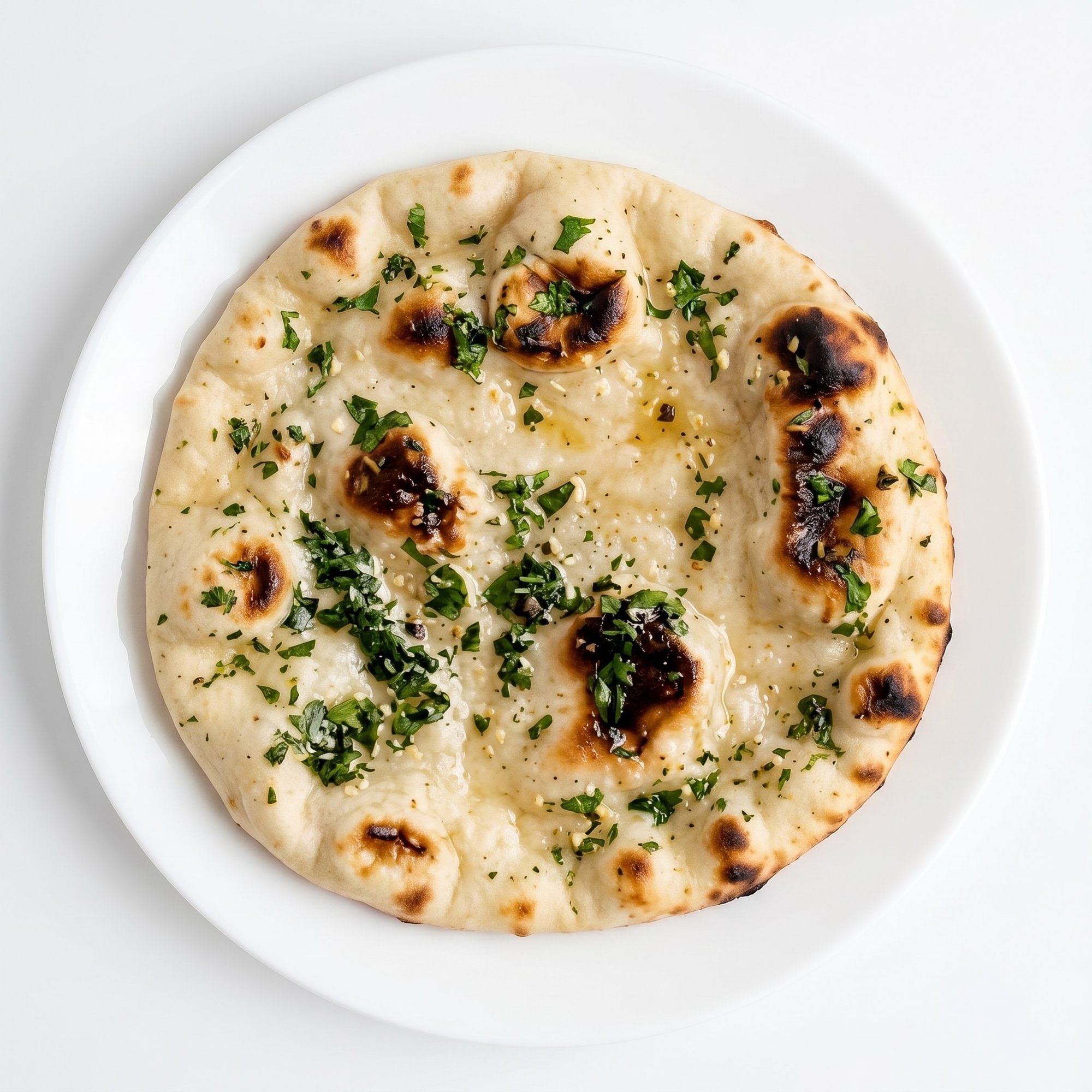 Gluten Free Pesto Naan