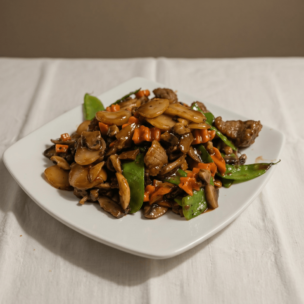Beef with Fresh Mushroom