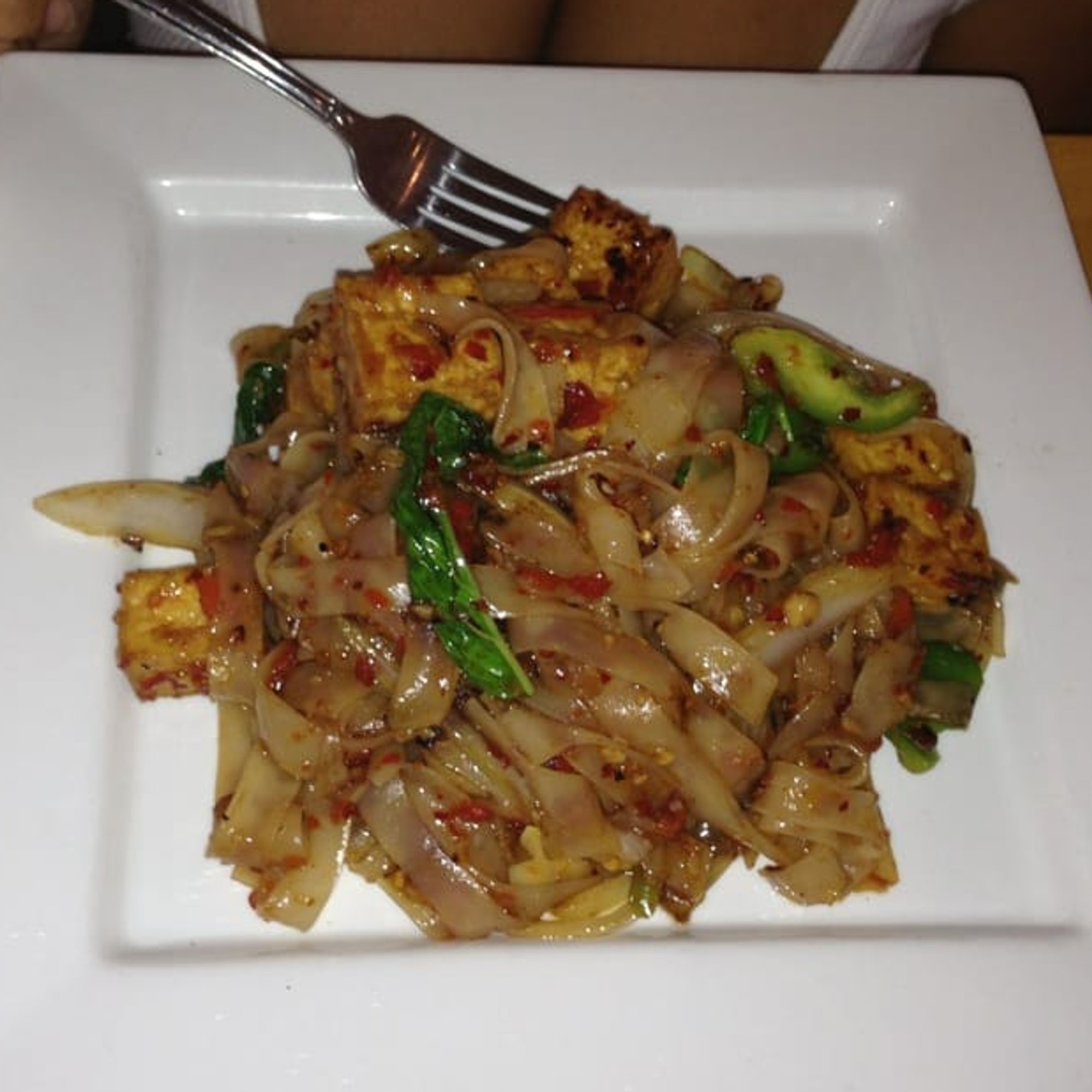 Vegetable Spicy Drunken Noodles
