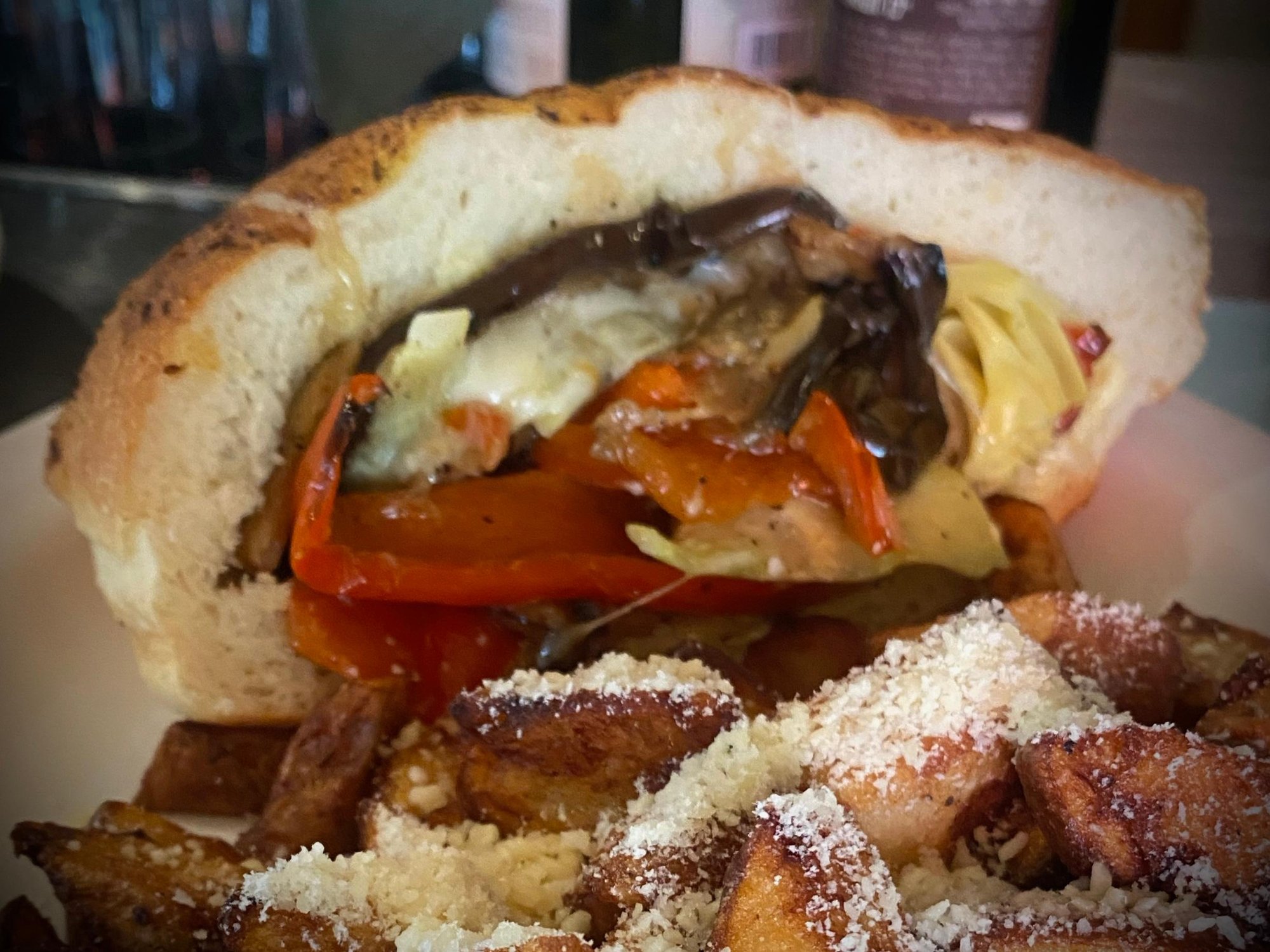 Eggplant Panini