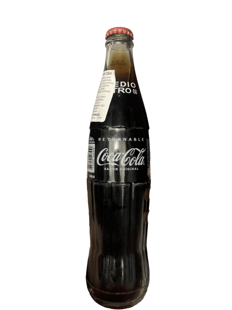 COKE Imported MEXICAN Soda BOTTLE * GLASS * HARD TO FIND *
