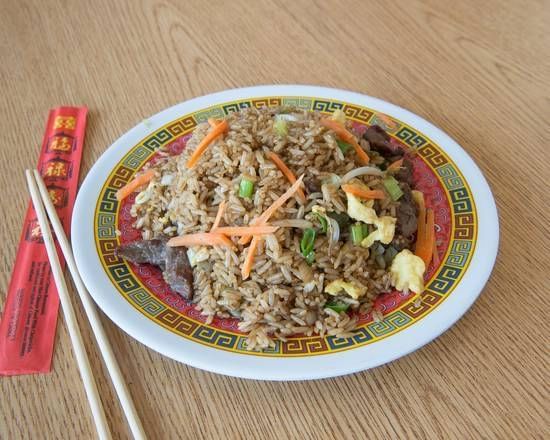 Cut Wings and Beef Fried Rice
