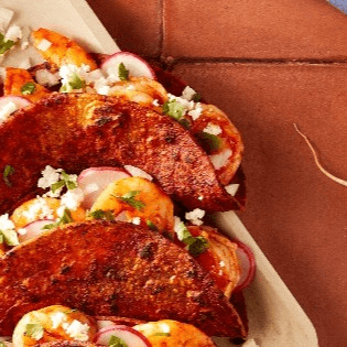 Shrimp Birria Tacos