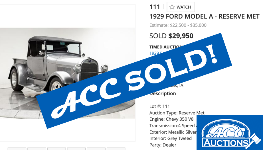 AllCollectorCars.com | ACC Image