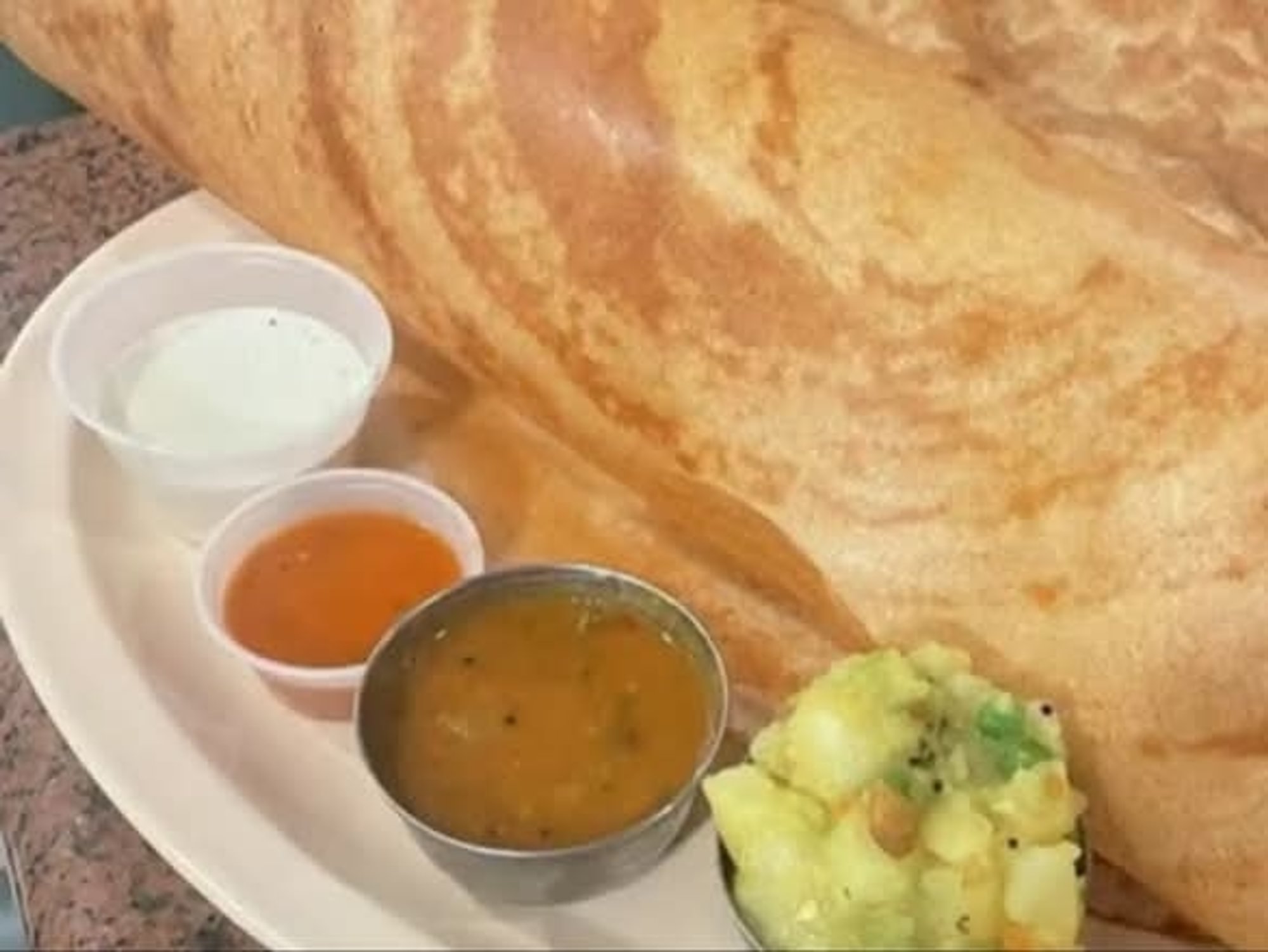 Cheese Plain Dosa