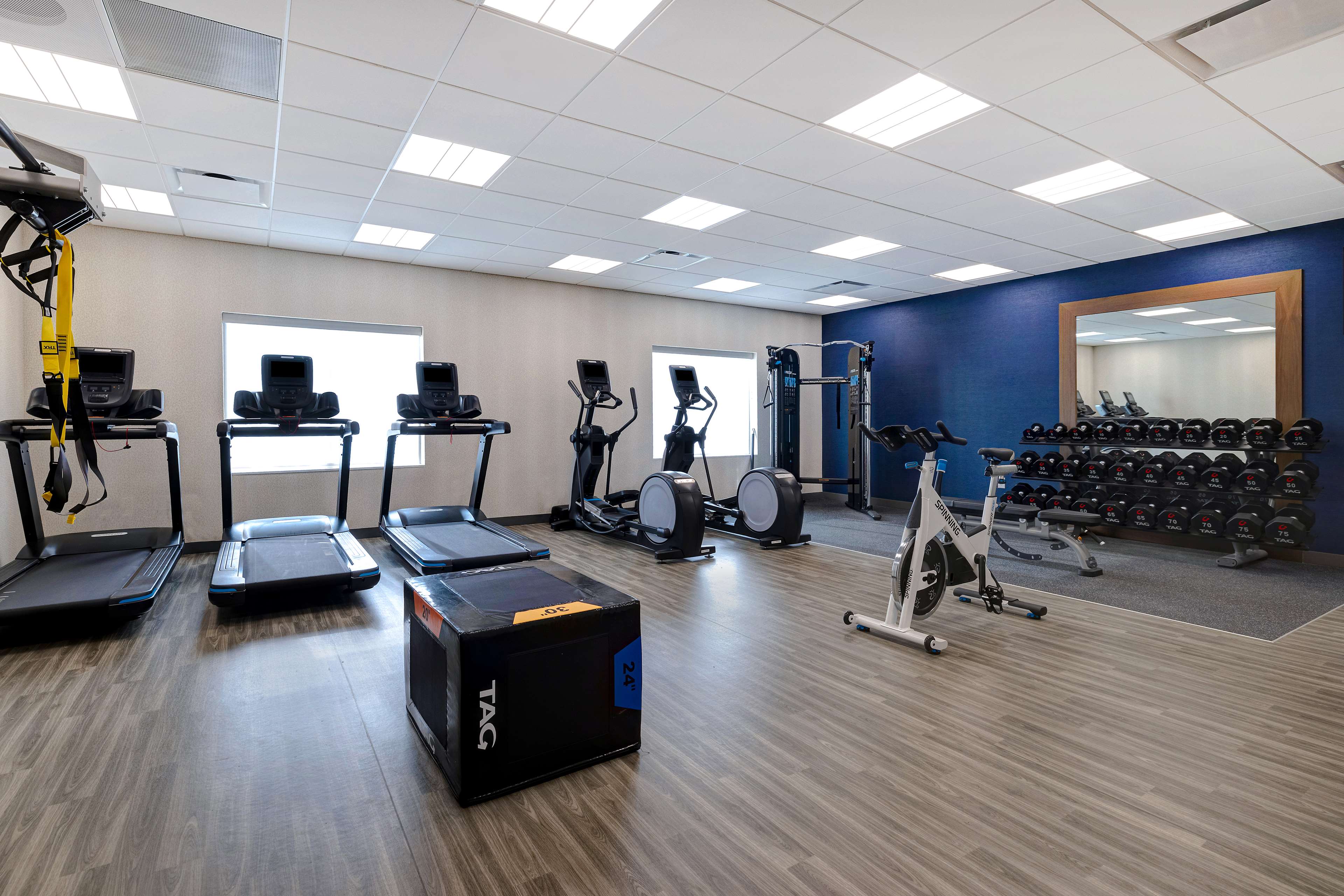 Health club  fitness center  gym