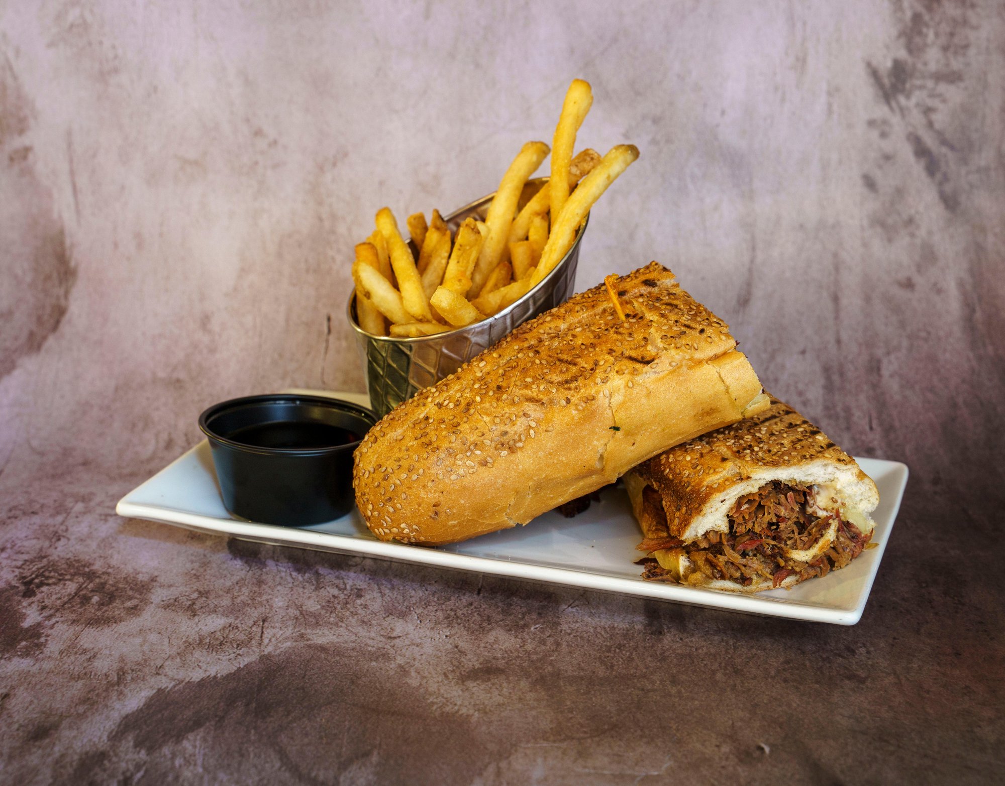 Smoked Brisket French Dip