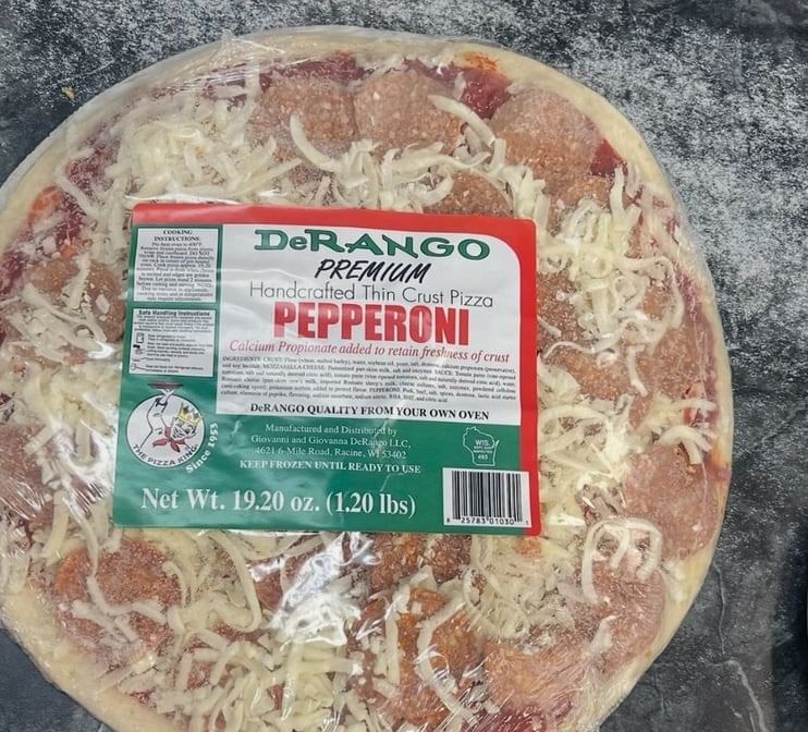 Derango’s All Famous Pizza “Pepperoni”
