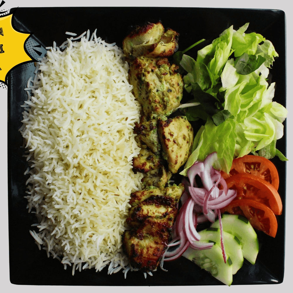 Hariali Tikka Platter