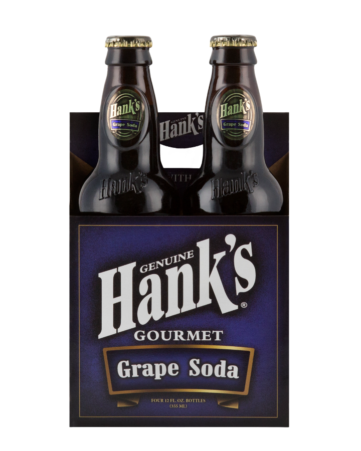 4-Pack Bottles Hanks Grape