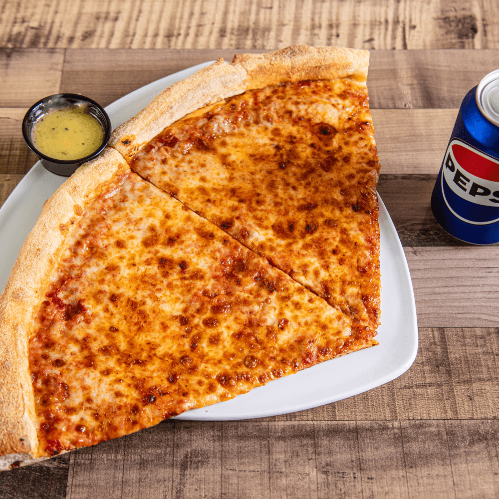 2 slices + soda