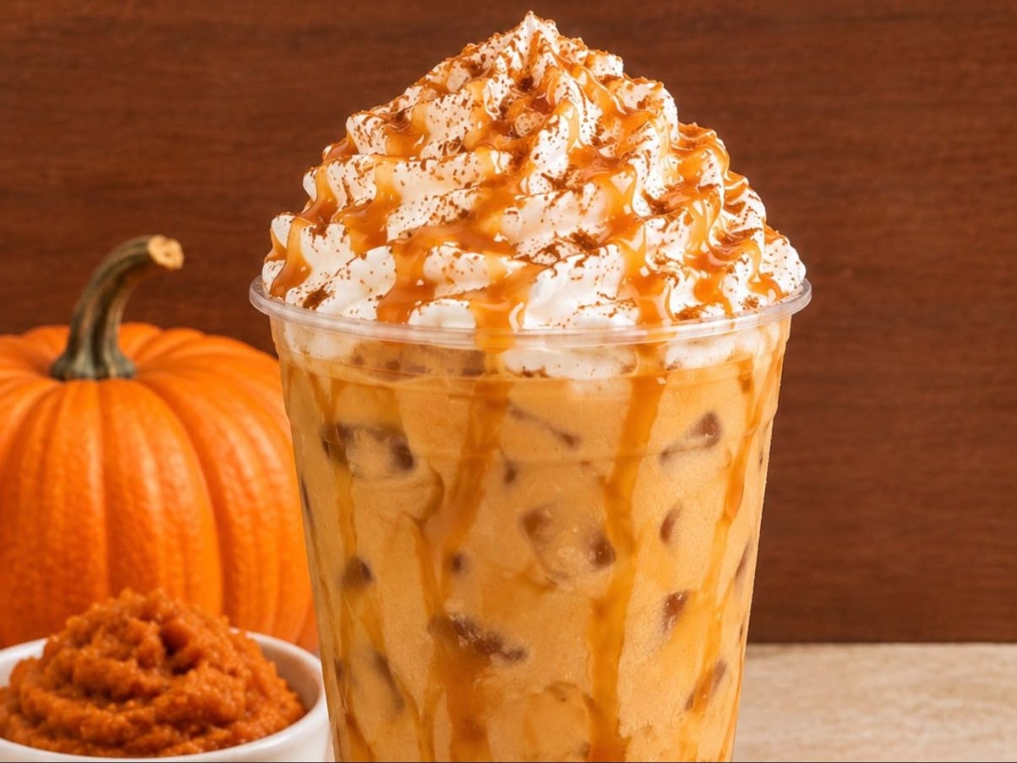 Pumpkin Spice Iced Latte