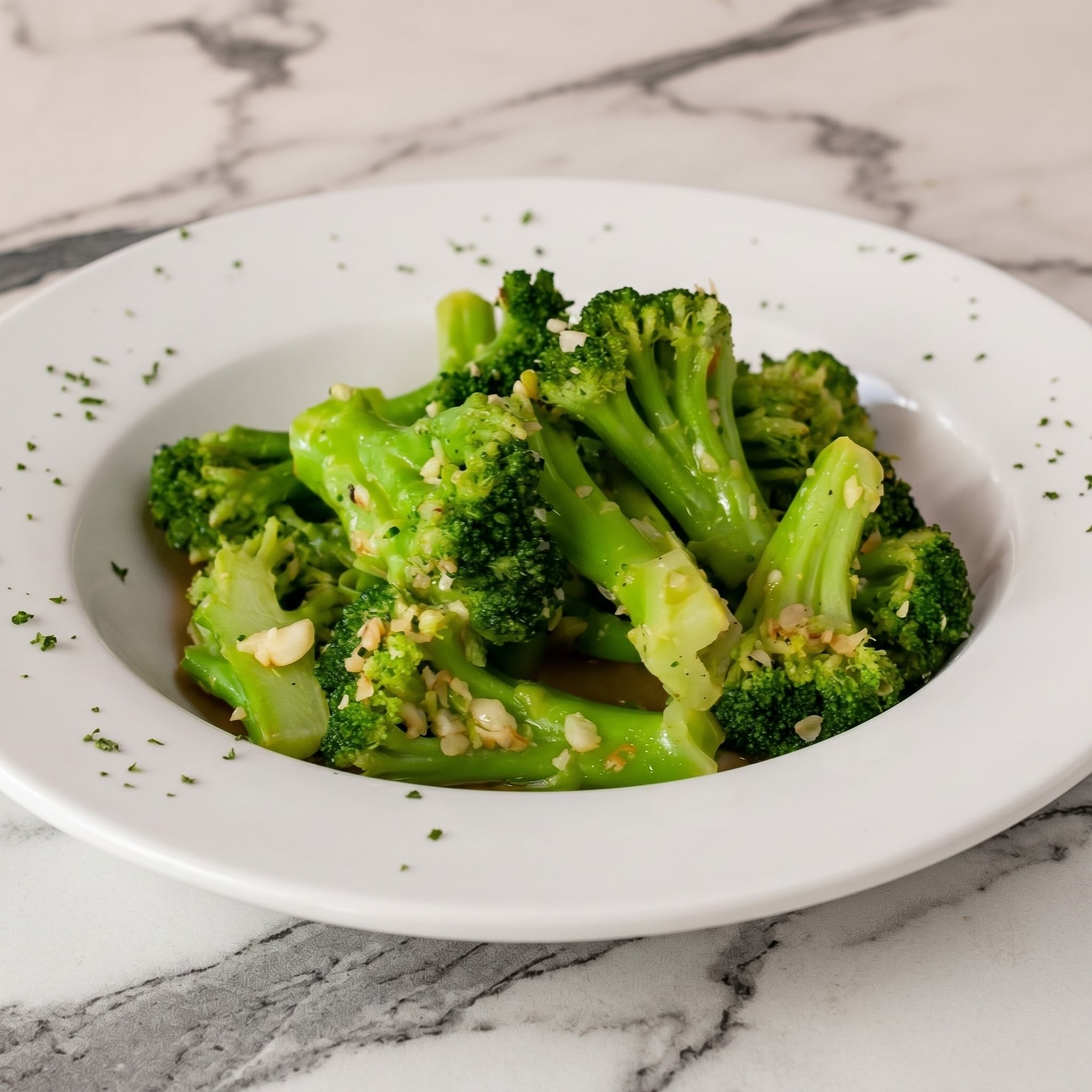 Sauteed Broccoli, Garlic & Oil
