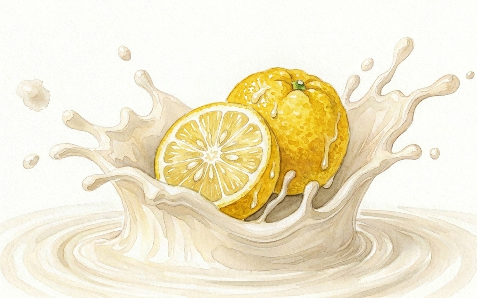 Yuzu Milkshake